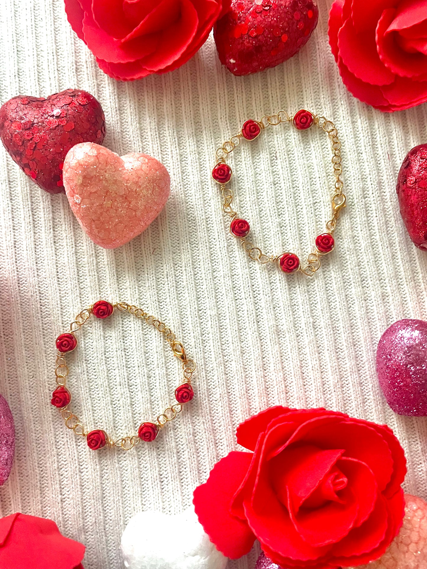 Rose bracelets